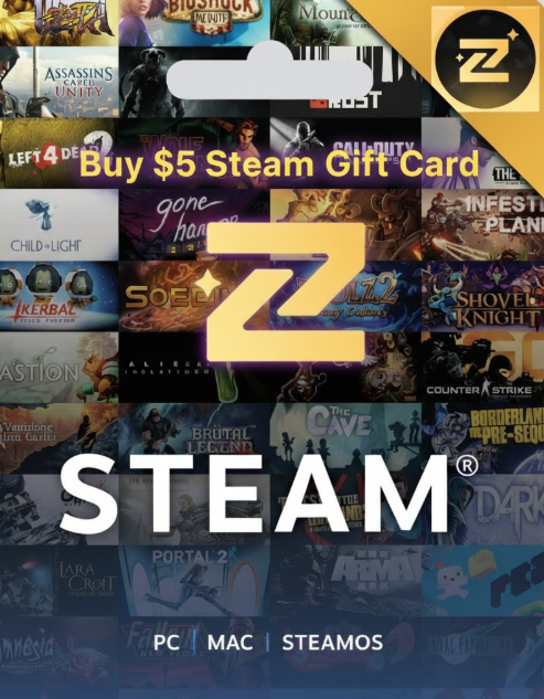 $5 Steam Gift Card