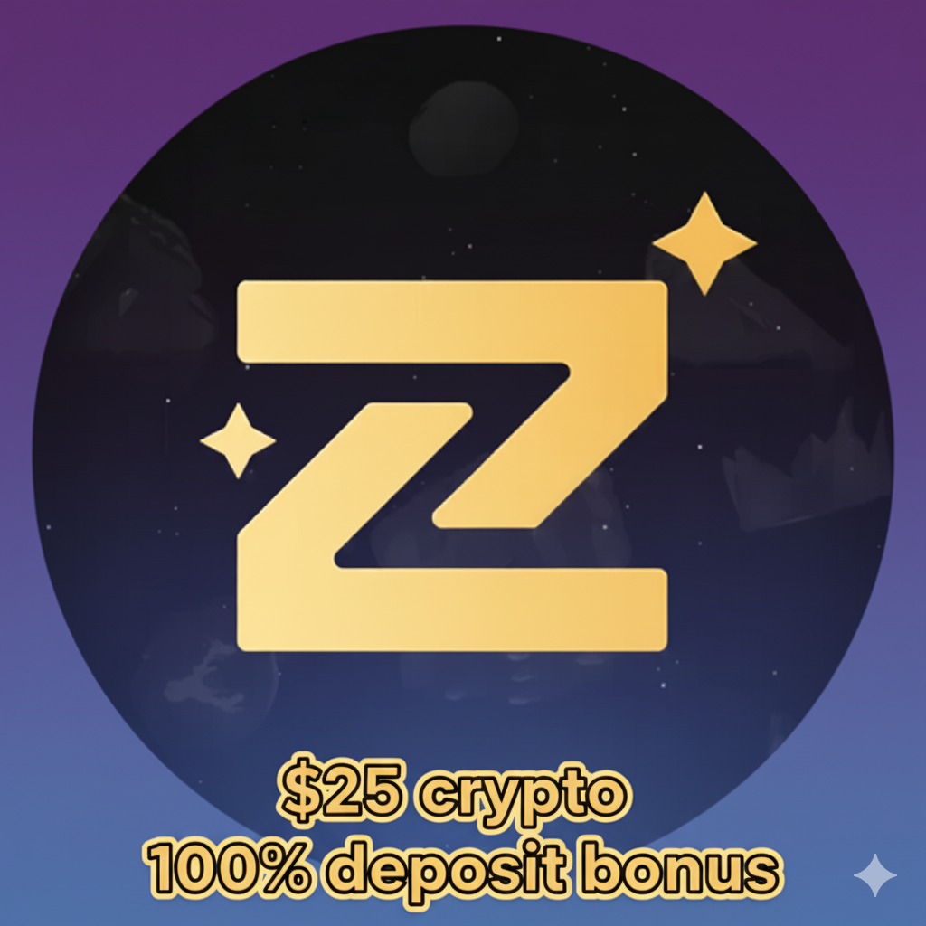 $25 crypto 100% deposit bonus